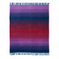 Plaid degradee couleurs laine agneau Klippan Aurora