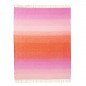 Plaid laine agneau degradee couleurs Klippan Aurora