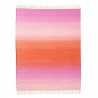 Plaid laine agneau degradee couleurs Klippan Aurora