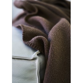 Plaid laine chaud Klippan Bouclé