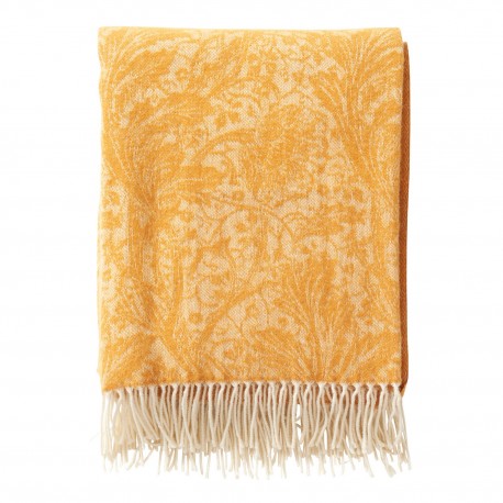 Plaid laine merinos cashmere Klippan Arcadia