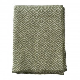 Plaid laine agneau alpaga losanges Klippan Diamonds
