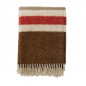 Plaid laine chaud epais Klippan Gotland stripe
