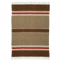 Plaid laine chaud epais Klippan Gotland stripe