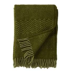 Plaid chaud laine bio motif couleur Klippan Zigzag