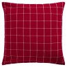 Housse de coussin coton rouge carreaux IB Laursen