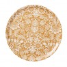 Plateau de service rond bois bouleau lamine tournesol Klippan Sunflower