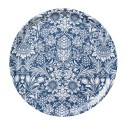 Plateau de service rond bois lamine motif floral Klippan Sunflower