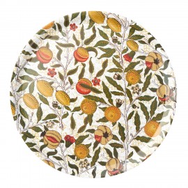 Plateau de cuisine rond bois bouleau lamine Klippan Fruit