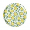 Plateau de service cuisine bois lamine citrons Klippan Lemon Tree