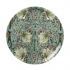 Plateau de cuisine bois lamine floral pervenche Klippan Pimpernel
