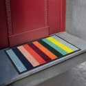 Tapis d'entrée coloré rayures Remember Lorenzo