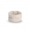 Petite corbeille tissu rangement Zeller
