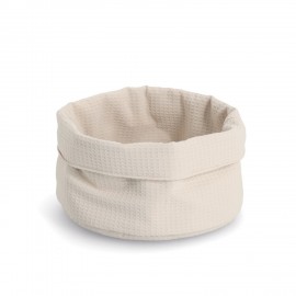 Corbeille en tissu rangement Zeller