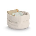 Corbeille en tissu rangement Zeller