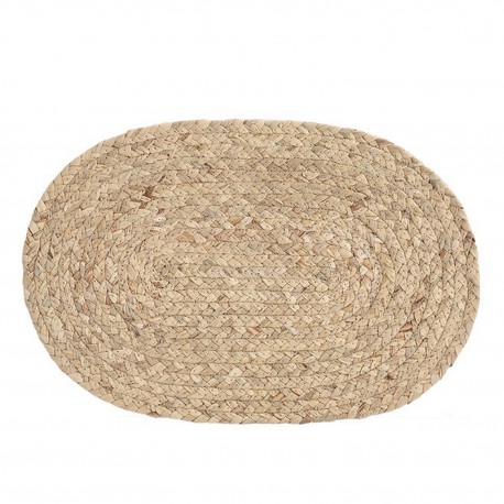 Set de table tresse naturel jacinthe ovale Zeller