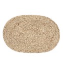 Set de table tresse naturel jacinthe ovale Zeller