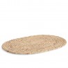 Set de table tresse naturel jacinthe ovale Zeller