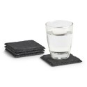 Dessous de verre ardoise naturelle Zeller set de 4