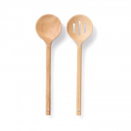 Couverts à salade bois bambou Zeller