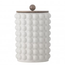 Grande boite conservation céramique design Bloomingville Magde