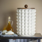 Grande boite conservation céramique design Bloomingville Magde