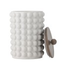 Grand boite conservation ceramique bois design Bloomingville Magde