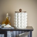 Boite de conservation design ceramique bois Bloomingville Magde