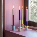 Bougies cire vegetale design couleur Remember Oslo set de 3