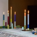 Bougies cire vegetale design couleur Remember Oslo set de 3