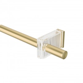 Tringle à rideaux contemporaine extensible Umbra Flute