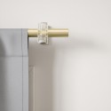 Tringle à rideaux contemporaine extensible Umbra Flute
