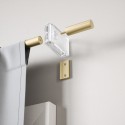 Tringle à rideaux contemporaine extensible Umbra Flute