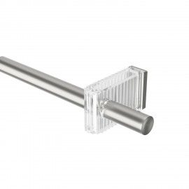 Tringle à rideaux contemporaine extensible Umbra Flute