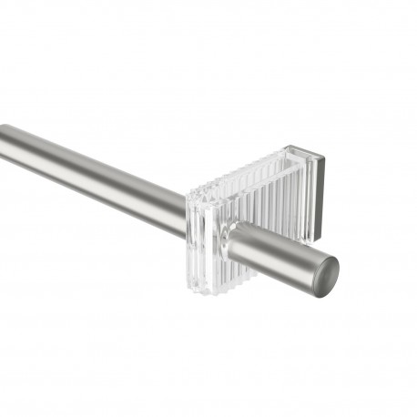 Tringle à rideaux contemporaine extensible Umbra Flute