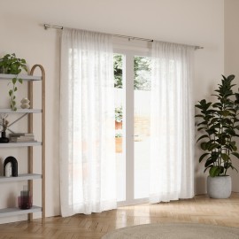Tringle a rideaux contemporaine sophistiquee extensible Umbra Flute