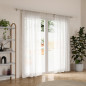 Tringle a rideaux contemporaine sophistiquee extensible Umbra Flute