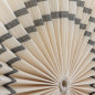 Decoration murale eventail bois bambou Bloomingvlle jaime