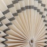 Decoration murale eventail bois bambou Bloomingvlle jaime