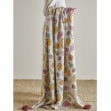 Plaid enfants motif fruits coton recycle Bloomingville Fruitta
