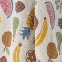 Plaid enfants motif fruits coton recycle Bloomingville Fruitta