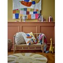 Plaid enfant multicolore coton recycle Bloomingville Colorine