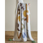 Plaid enfants coton recycle alphabet Bloomingville Memmo