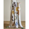 Plaid enfants coton recycle alphabet Bloomingville Memmo