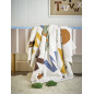 Plaid enfants coton recycle alphabet Bloomingville Memmo