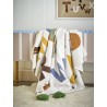 Plaid enfants coton recycle alphabet Bloomingville Memmo