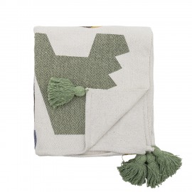 Plaid enfants coton recycle alphabet Bloomingville Memmo