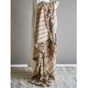 Plaid floral coton recycle Bloomingville Eydis