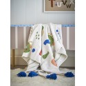 Plaid enfant couleur motif rigolo Bloomingville Sylvie