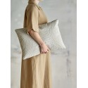 Coussin de salon chic coton graphique Bloomingville Chun